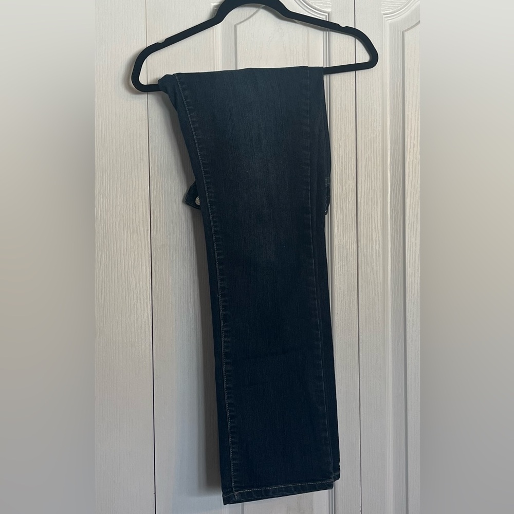 Nine West size 8/29 dark blue boot cut jeans.